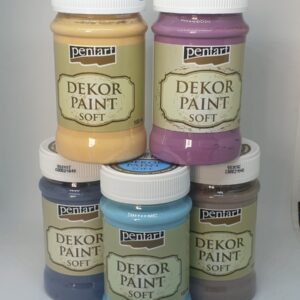 Vopsea decor moale 100 ml PentArt culori