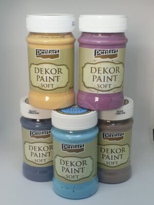 Vopsea decor moale 100 ml PentArt culori